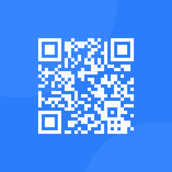 Imagem de um QR Code para escanear